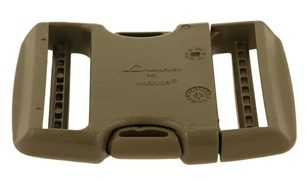 Klamra 50mm Duraflex Army Green Podwójna Regulacja