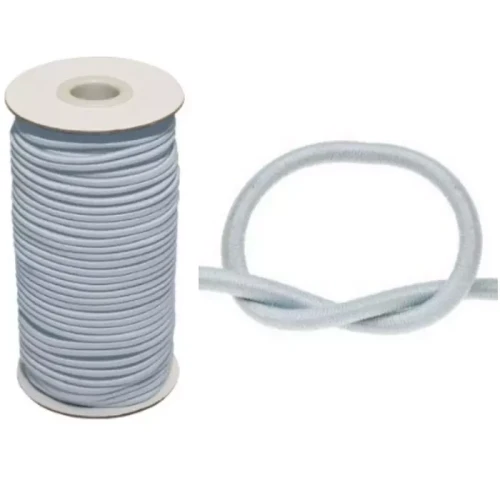 GumoSznurek Poliestrowy 3mm J.szary 50mb
