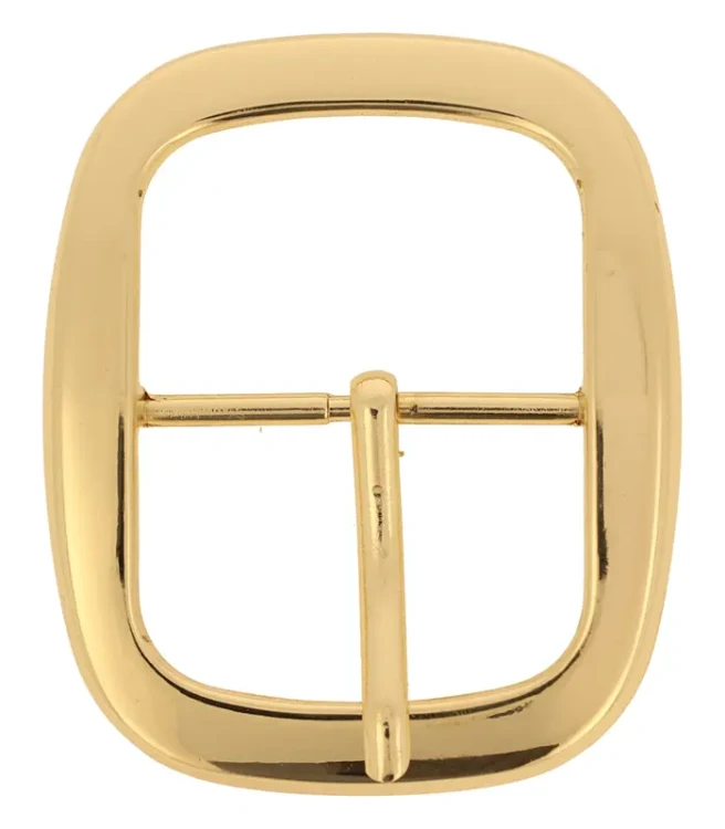 Klamra do paska 40mm Damska z Szlufką Złota