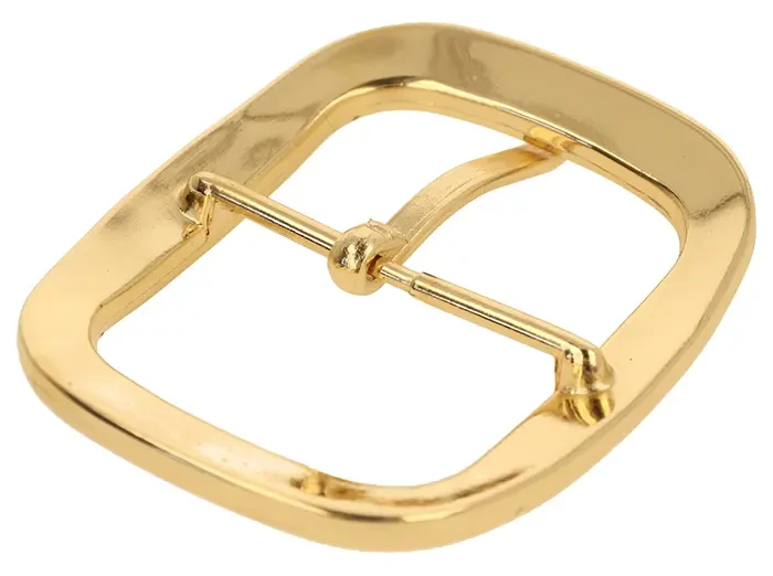 Klamra do paska 40mm Damska z Szlufką Złota
