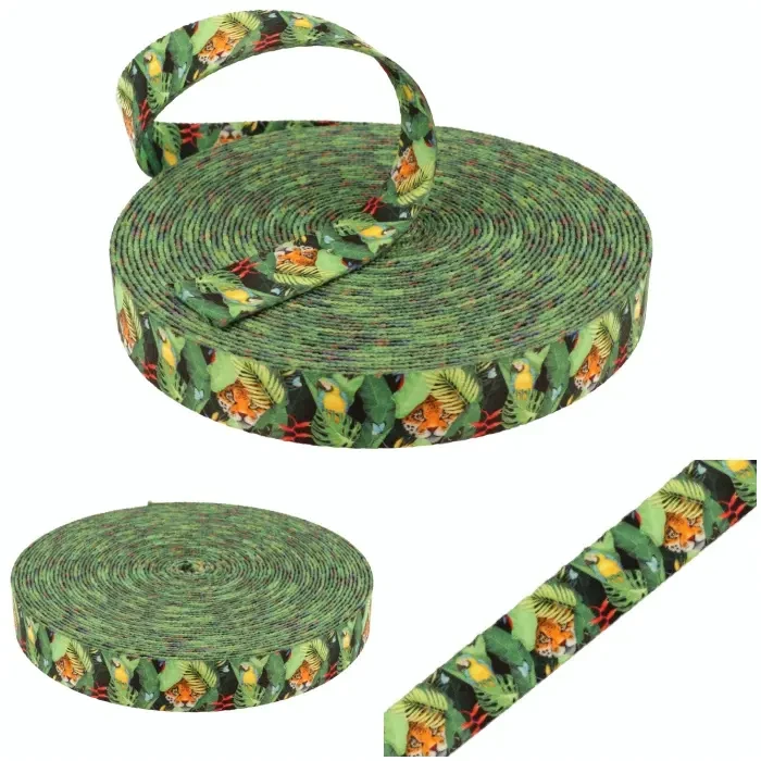 Taśma Nośna z Nadrukiem Sublimacyjnym TROPICAL 20mm