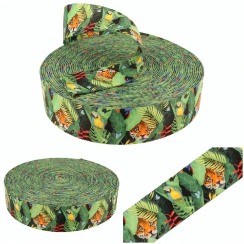 Taśma Nośna z Nadrukiem Sublimacyjnym TROPICAL 40mm