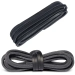 Kožený řemínek 140cm černý