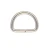 Półkole 20/15/3 mm Srebrne 10szt Półkółko D-RING