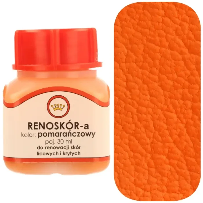 Farba do skóry licowej Renoskór WILBRA 30 ml elastyczna, półmat, odporna na wodę i zginanie