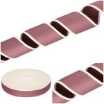 Nosná páska 38 mm, bavlna a polyester, 5 m, tmavě vřesová