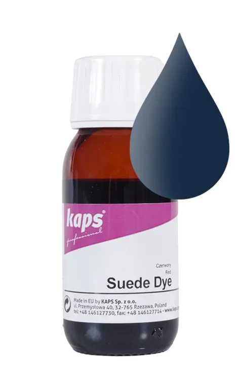 Farba do Zamszu Nubuku Weluru Kaps Suede Dye 12 kolorów