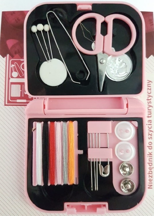 Niezbędnik do szycie Turystyczny w pudełku