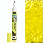 Fix s barvou na kůži a ekokůži – fix Pebeo ŽLUTÝ Fluo