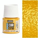 Akrylová barva 45 ml, kůže, EkoSkóra, Pebeo, ŽLUTÉ SLUNCE, personalizace