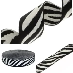 Nosná páska 38 mm, bavlna a polyester, 5 m, ZEBRA