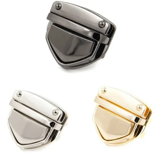 Zapięcie ZAMEK do teczki torebki 40x40mm