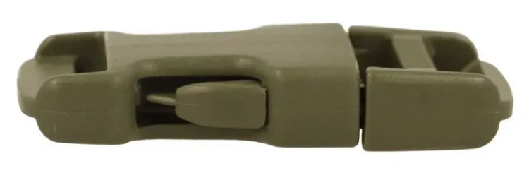 Klamra plastikowa 25mm ARMY GREEN Duraflex 5szt