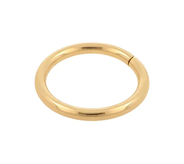 Kółko kaletnicze 40 mm drut 5mm Złote O-RING 5szt