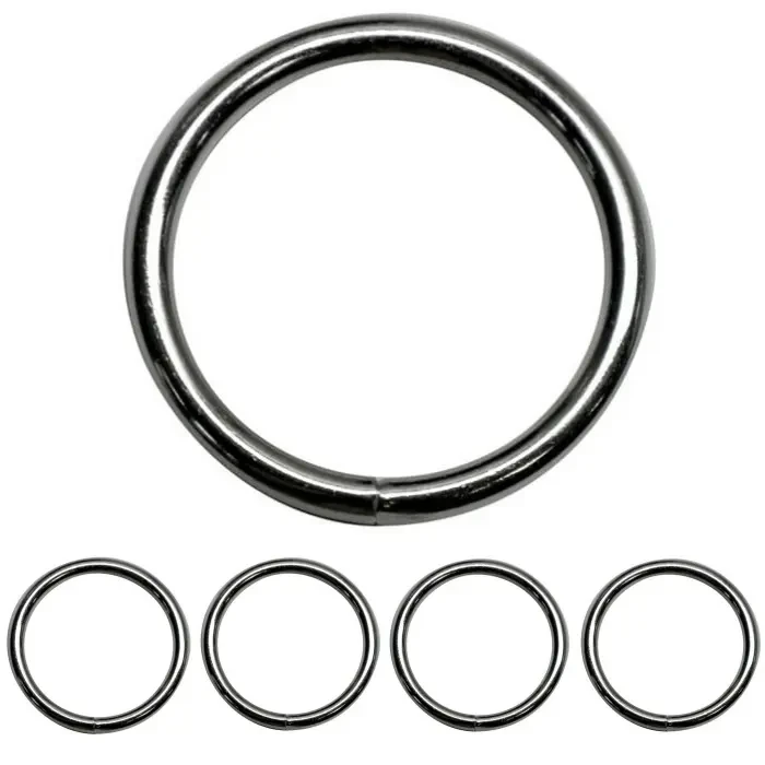 Kółko kaletnicze 50/5mm Metalowe 5szt Oring