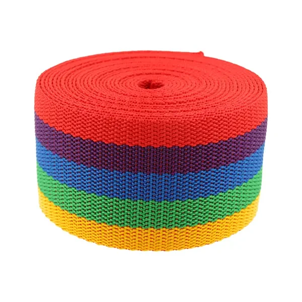 Taśma Nośna 60mm TĘCZA polipropylen 5mb 1100kg grubość 1,5mm