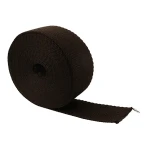 Nosný pás 40 mm ČERNÝ, polypropylen, 5 m, nosnost 800 kg, tloušťka 1,5 mm