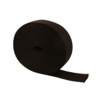 Nosný pás 30 mm ČERNÝ, polypropylen, 5 m, nosnost 650 kg, tloušťka 1,5 mm