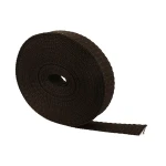 Nosný pás 20 mm ČERNÝ, polypropylen, 5 m, nosnost 350 kg, tloušťka 1,5 mm