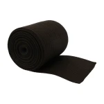 Nosná páska 100 mm ČERNÁ, polypropylen, 5 metrů, 500 kg, lemovka 