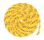 Lano 4 mm s jádrem, nosnost 150 kg, polypropylen, žluté, 20 metrů