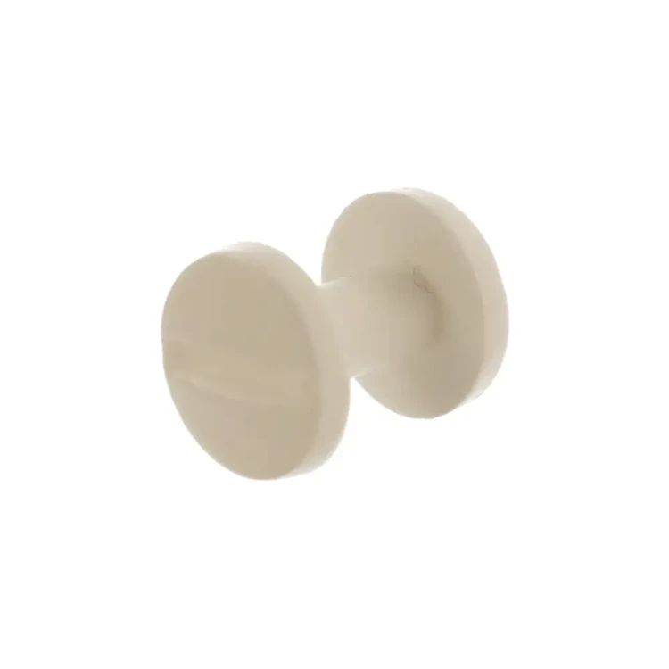 Śruba Nit 20mm plastikowe Białe 20szt Nity skręcane