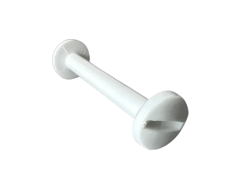 Śruba Nit 40mm plastikowe Białe 20szt Nity skręcane