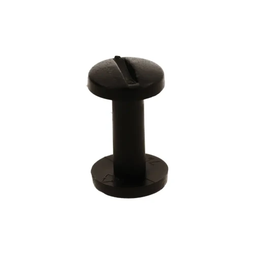 Śruba Nit 40mm plastikowe Czarne 20szt Nity skręcane