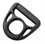 Plastový půlkruh 20 mm DURAFLEX, černý, 10 ks, Dring