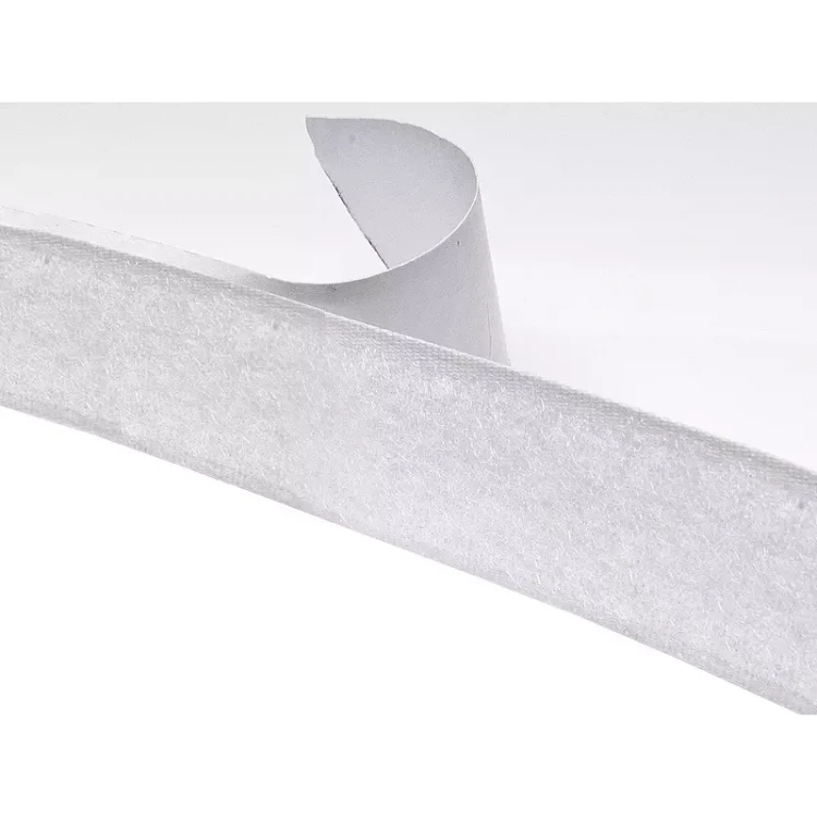 Taśma Rzepowa BIAŁA rzep samoprzylepny 20mm Krążek 25mb