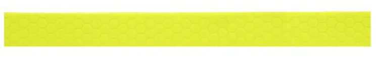 Taśma na Smycze Obroże Kantary 16mm PCV wodoodporna Hexa Neon Żółty