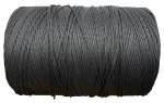 Lano Linka z polypropylenu, jádro 2 mm, ČERNÉ, 50 metrů