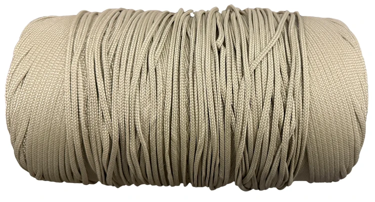 Lina Linka Polipropylenowa Rdzeń 3mm Jasne Khaki 30 metrów