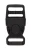 Klamra plastikowa 16mm x 44mm Czarno/Czarna 3 blokada 10szt