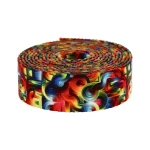 Nosná páska s potiskem – sublimační tisk „Psychedelic Vibes“, 48 mb