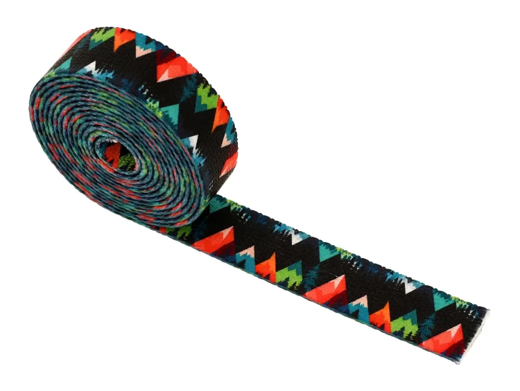 Taśma Nośna z Nadrukiem Sublimacja Colorful Peaks 48mb