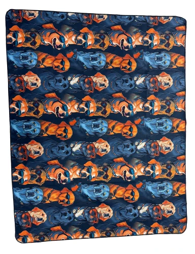 Ręcznik szybkoschnący 80 x 150 cm z MikroFibry PSY Zepnij Made in Poland
