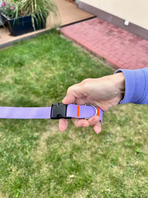 Smycz dla Psa z Amortyzatorem 380cm WRZOS Regulowana HandsFree Made in Poland