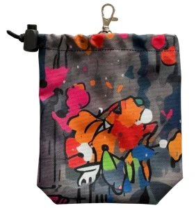 Sáček na pamlsky pro psy 13 x 16 cm StreetArt Zepnij