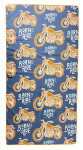 Rychleschnoucí ručník z mikrovlákna 80×100 cm MOTO RETRO Zepnij