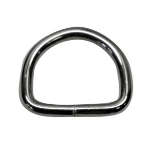 Půlkruhy kovové 20/3 mm, 10 ks