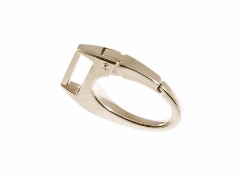 Karabinek Odlewany 20x48mm Złoty Połysk