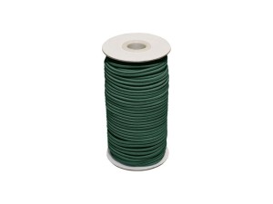 Poliesterová gumička 3 mm, zelená, 50 m