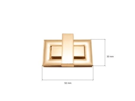 Zamek do Torebki Przekrętka 52x30mm