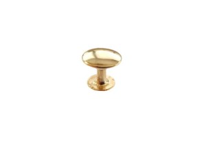 Kožedělný nýt N7 13 × 12 mm, nýty, 20 ks, zlaté