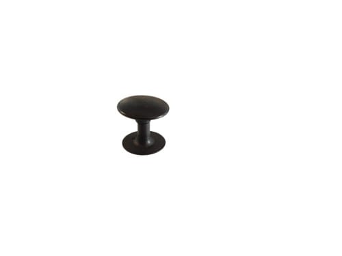 Nit kaletniczy N7 13x12mm Nity 20szt Czarne