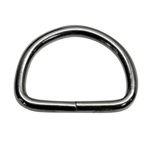 Kovové půlkruhy 30/4 mm, 10 ks