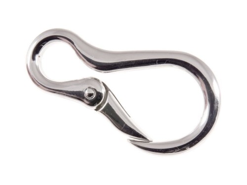 Karabinek Odlewany 14x79mm Nikiel Połysk