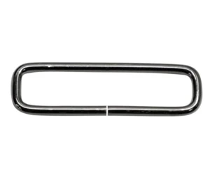 Kaletnický kovový rámeček, průchodka 40/9/3 mm, 10 ks