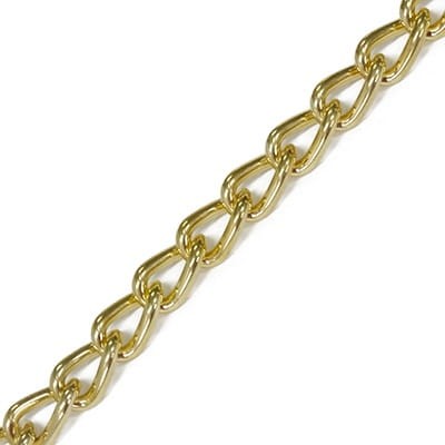 Łańcuszek 12mm złoty